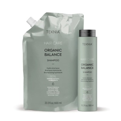 Zdjęcie produktu Lakme Tekna Organic Balance Szampon organiczny do częstego stosowania 600ml, opakowanie Refill