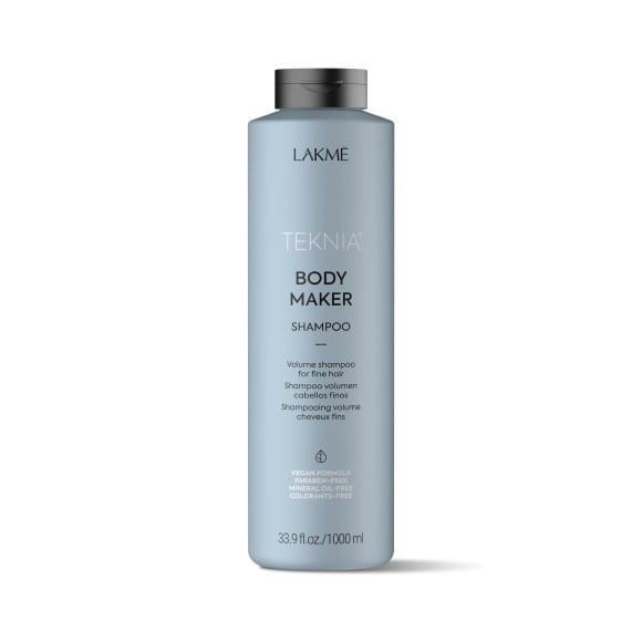 Lakme Teknia szampon BODY MAKER, Szampon nadający objętości 1000ml
