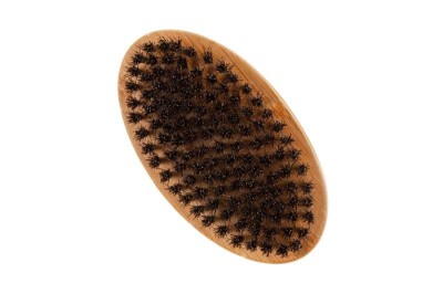 Zdjęcie produktu Fox Barber Expert Kartacz, szczotka do brody, 100% szczeciny dzika, rękojeść z bambusa