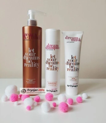 Zdjęcie produktu Szampon odżywczy 250 ml Dream Repair Artego + Maska odżywcza 150 ml + Fluid 500 ml