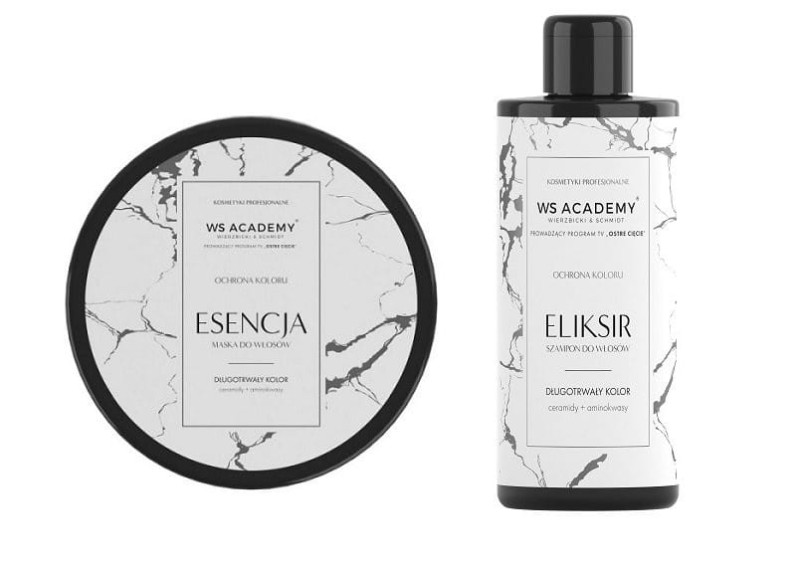 Wierzbicki &amp; Schmidt zestaw kosmetyków do pielęgnacji włosów farbowanych szampon + maska