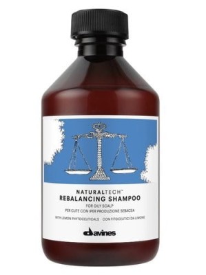 Zdjęcie produktu Davines Naturaltech Rebalancing Shampoo, szampon do włosów i skóry głowy przetłuszczających się 250 ml