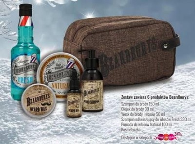 Zdjęcie produktu Beardburys zestaw w kosmetyczce