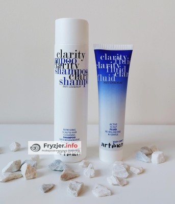 Zdjęcie produktu Szampon przeciwłupieżowy Clarity Artego 250 ml + Fluid Clarity Artego 100 ml