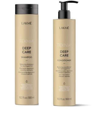 Zdjęcie produktu Lakme Teknia zestaw DEEP CARE: Szampon 300 ml, odżywka 300 ml
