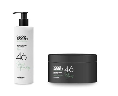 Zdjęcie produktu Artego duży zestaw regenerujący włosy: szampon '46 + maska odżywcza '46