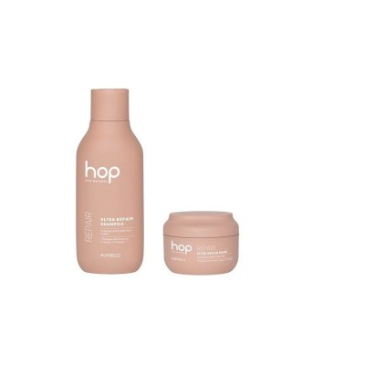 Zdjęcie produktu Montibello Hop Ultra Repair, zestaw do włosów suchych, Szampon + maska