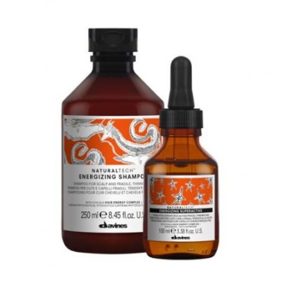 Zdjęcie produktu Davines Energizing zestaw przeciw wypadaniu: Szampon + serum androgenic superactive