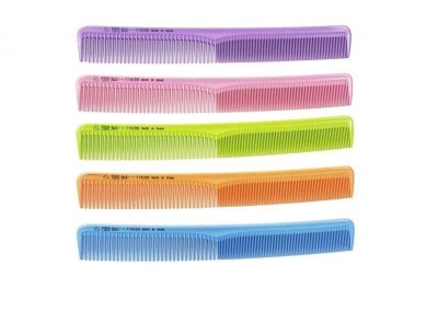 Zdjęcie produktu Grzebień fryzjerski kolorowy Euro Stil 116E