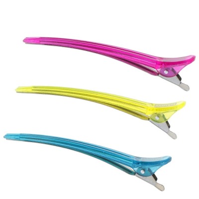 Zdjęcie produktu Klips fryzjerski (1szt) SAMYE78 metalowo-plastikowy