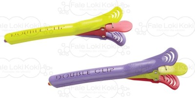 Zdjęcie produktu Olivia Garden DOUBLECLICK Klipsy do włosów kolorowe 2 szt.