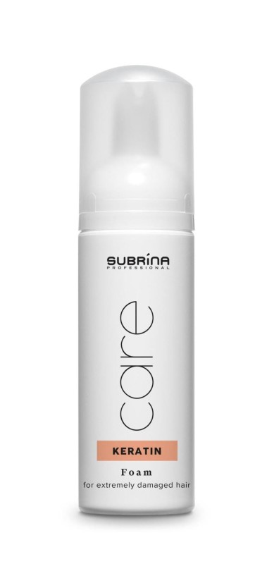 Subrina pianka KERATIN Care, Pianka do włosów silnie zniszczonych 150 ml