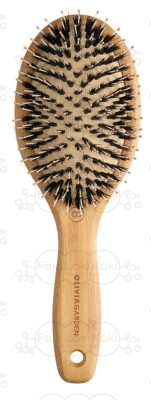 Zdjęcie produktu Olivia Garden Bamboo Touch Collection, szczotka do rozczesywania Detangle Combo Medium