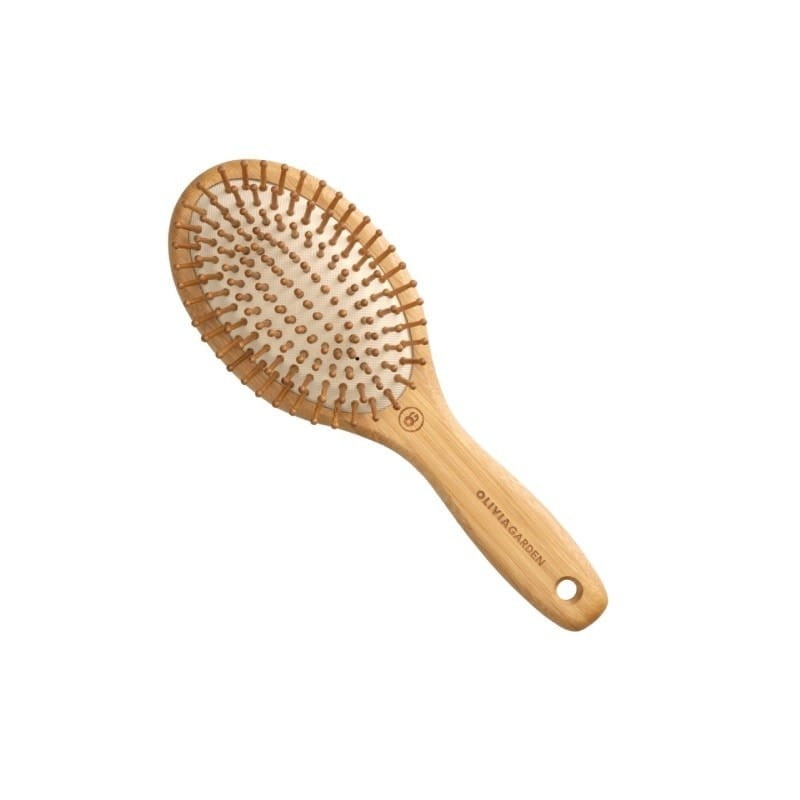 Olivia Garden Bamboo Touch, szczotka do masażu skóry głowy Detangle Massage Medium