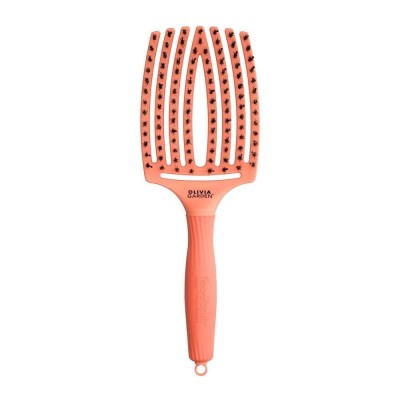 Zdjęcie produktu Olivia Garden Fingerbrush CORAL, szczotka do rozczesywania medium i large
