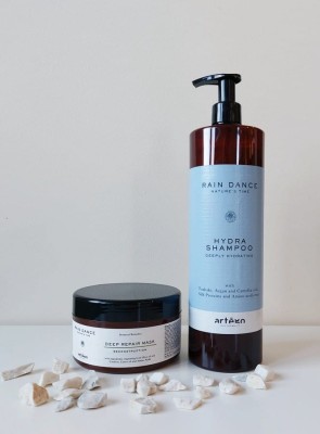 Zdjęcie produktu Maska intensywnie regenerująca Artego Deep Repair 500 ml + Szampon nawilżający Hydra Rain Dance Artego 1000 ml