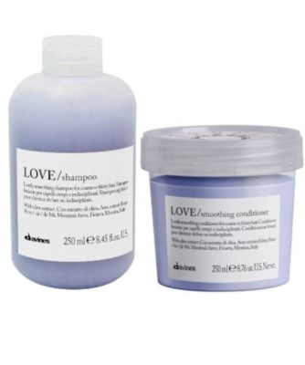 Zdjęcie produktu Davines Love Smooth, zestaw wygładzający włosy: szampon + odżywka