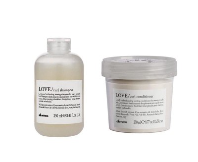 Zdjęcie produktu Davines Love Curl zestaw do włosów kręconych: Szampon 250 ml + odżywka 250 ml