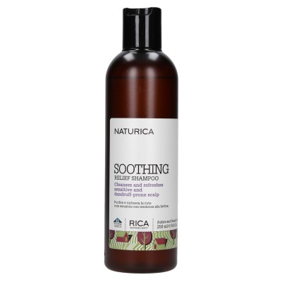 Zdjęcie produktu Szampon Rica Soothing Relief Shampoo, Szampon łagodząco-eliminujący łupież