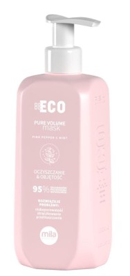 Zdjęcie produktu Mila Be Eco Maska Pure Volume oczyszczająca i nadająca objętość