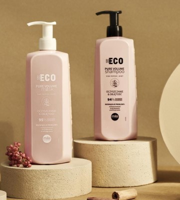 Zdjęcie produktu Szampon Mila Be Eco Pure Volume 900 ml + Maska Mila Be Eco Pure Volume 900 ml