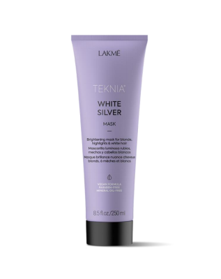 Zdjęcie produktu Lakme Teknia SILVER Maska do włosów siwych i blond 250ml