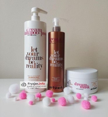 Zdjęcie produktu Szampon odżywczy 1000 ml Dream Repair + Maska odżywcza 500 ml Dream Repair + Fluid Dream Repair 500 ml