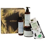 ARTEGO zestaw kosmetyków: szampon 250 ml + odżywka 250 ml + maska 250 ml + skarpetki RAIN DANCE