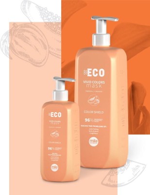 Zdjęcie produktu MILA Professional Be Eco Vivid Colors, Maska do włosów farbowanych, nadająca blasku
