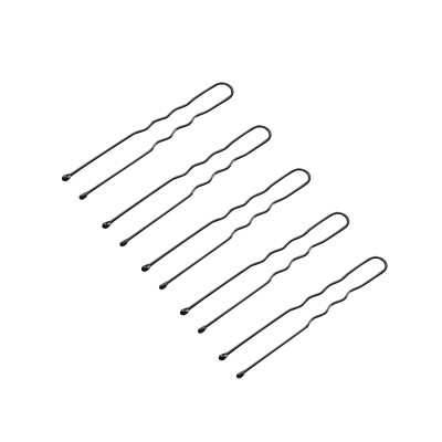 Zdjęcie produktu Kokówki fryzjerskie do włosów E-65 300 szt. 5 cm czarne