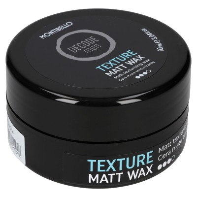 Zdjęcie produktu Decode Men Texture Matt Wax, wosk do włosów mocno utrwalający Montibello