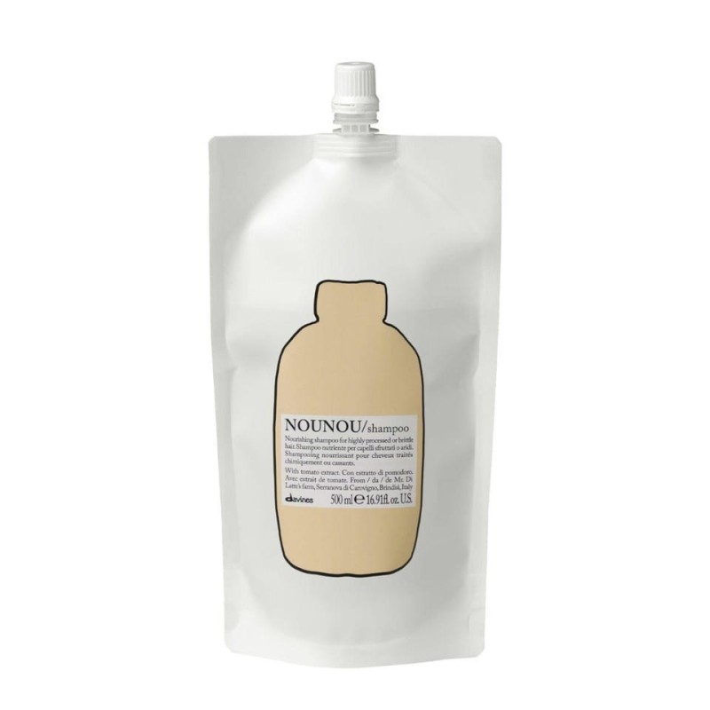 Szampon Davines NOUNOU 500 ml, wzmacniający szampon do włosów suchych i zniszczonych - uzupełnienie, Refill