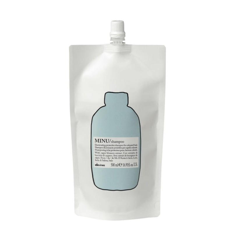 Szampon Davines MINU 500 ml, Rozświetlający szampon do włosów farbowanych