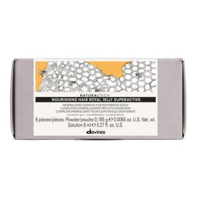 Zdjęcie produktu Davines Naturaltech Nourishing Hair Royal Jelly Superactive, koncentrat mineralizujący 6 x 8 ml