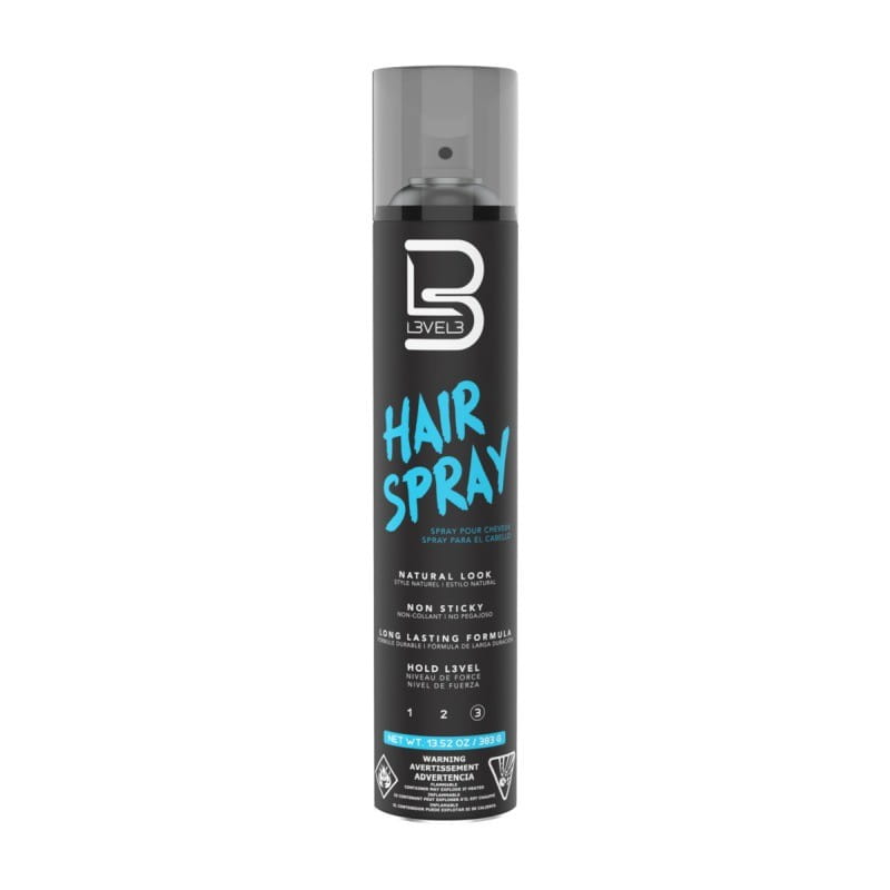 Lakier do włosów Level3 Hair Spray, Mocny, nadający objętość i blask 400 ml