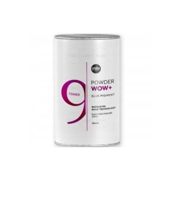 Zdjęcie produktu Rozjaśniacz do włosów MILA WOW+ blue pigment, rozjaśnianie nawet o 9 tonów, 500g