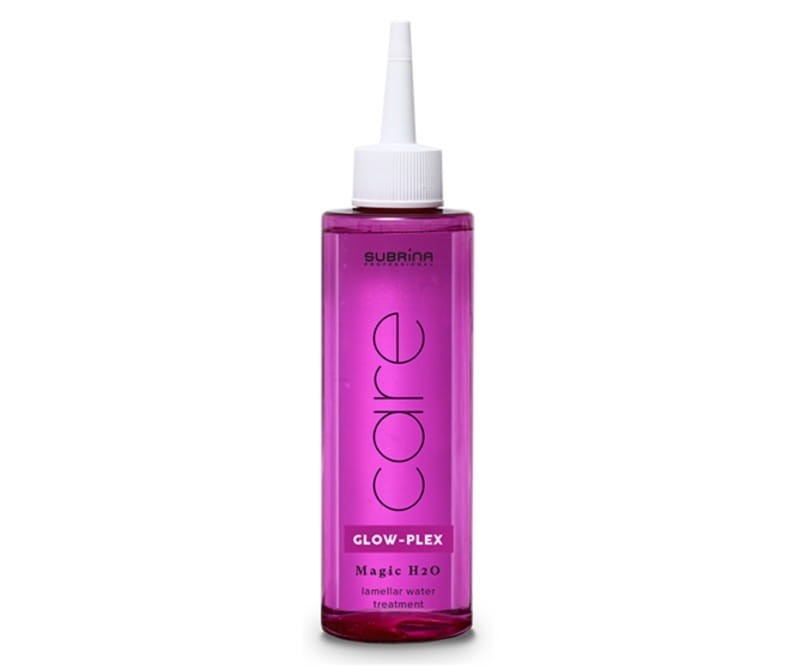 Woda lamelarna Subrina Care Magic Glow-Plex H2O, intensywnie nawilża suche i zniszczone włosy 200 ml