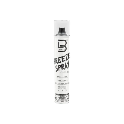 Zdjęcie produktu LEVEL3 Bardzo mocno utrwalający lakier do włosów Freeze Spray Natural Look 400ml