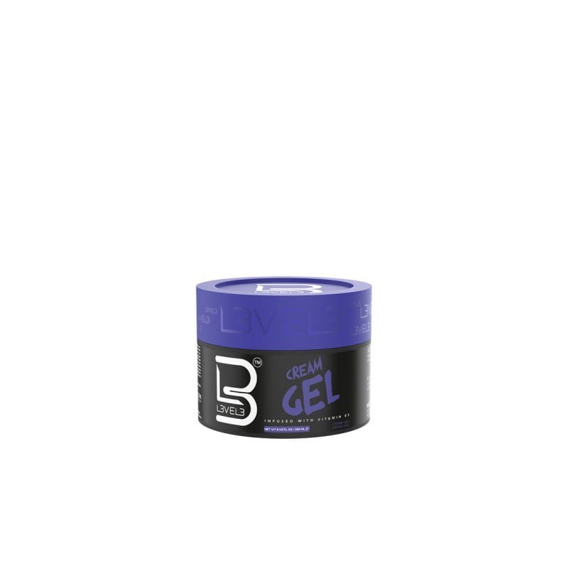 Żel do włosów LEVEL3 Cream GEL, średnie utrwalenie i średni połysk