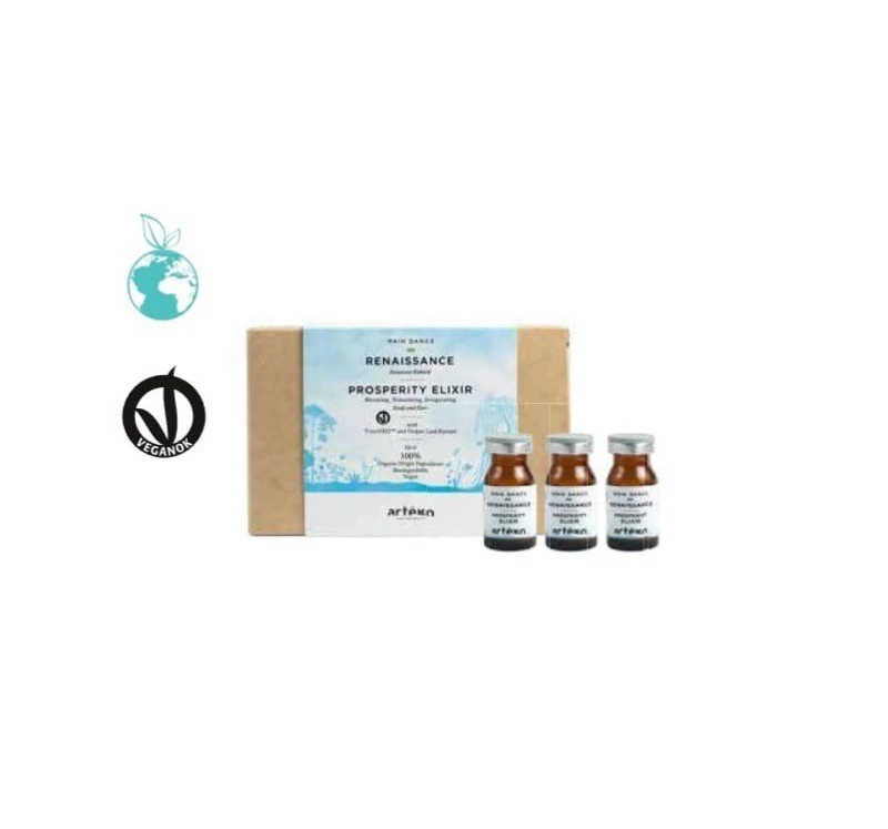 Artego Renaissance Prosperity Elixir Skoncentrowane serum w ampułkach stymulujące wzrost włosów 10x8 ml