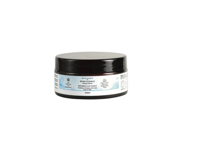 Artego Renaissance Refining Clay Scrub, intensywnie oczyszczające i regenerujące masło peelingujące