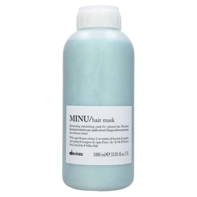Zdjęcie produktu Maska Davines Minu Mask 1000 ml, rozświetlająca do włosów farbowanych ESSENTIAL HAIRCARE
