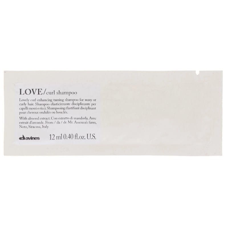 Szampon Davines Love Curl saszetka 12 ml, podkreślający skręt włosów, do włosów kręconych