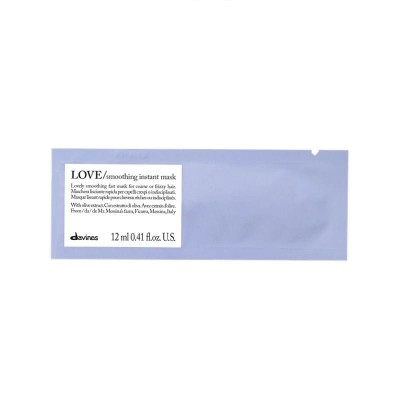 Zdjęcie produktu Maska Davines Love Smooth 12 ml, saszetka, wygładzająca do włosów, Essential Haircare
