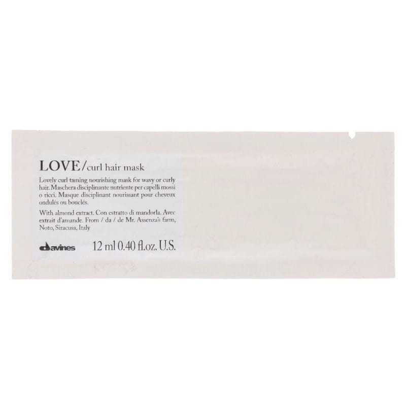 Maska Davines Love Curl Mask saszetka 12 ml, do włosów falowanych lub kręconych Essential Haircare