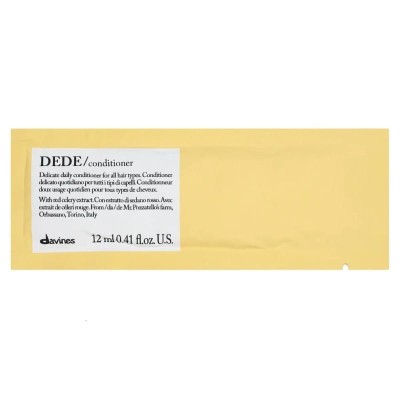 Zdjęcie produktu Odżywka Davines DEDE Conditioner saszetka 12 ml, do częstego stosowania do cienkich i wiotkich włosów