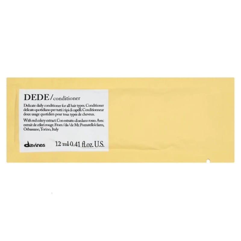 Odżywka Davines DEDE Conditioner saszetka 12 ml, do częstego stosowania do cienkich i wiotkich włosów