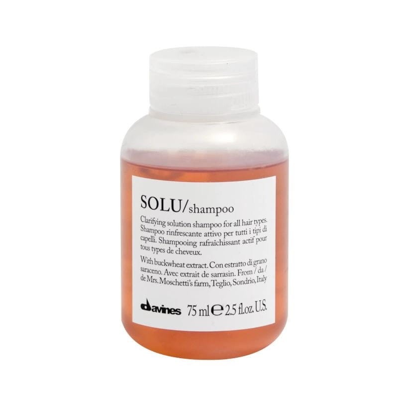 Szampon Davines Solu 75 ml, codzienny, odświeżający, po opalaniu, Essential Haircare