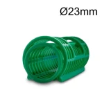 Wałki do włosów z nakładką, zatrzaskowe nasadowe 23mm 6szt