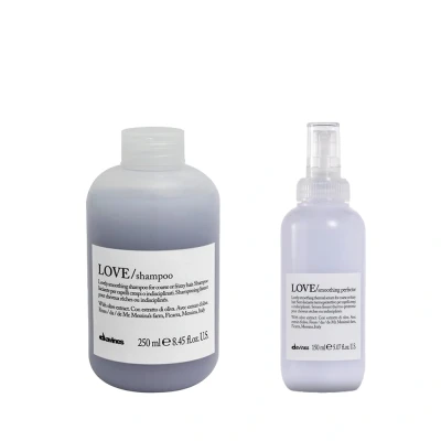 Zdjęcie produktu Davines Love Smooth, zestaw wygładzający: Szampon 250 ml + serum 150 ml